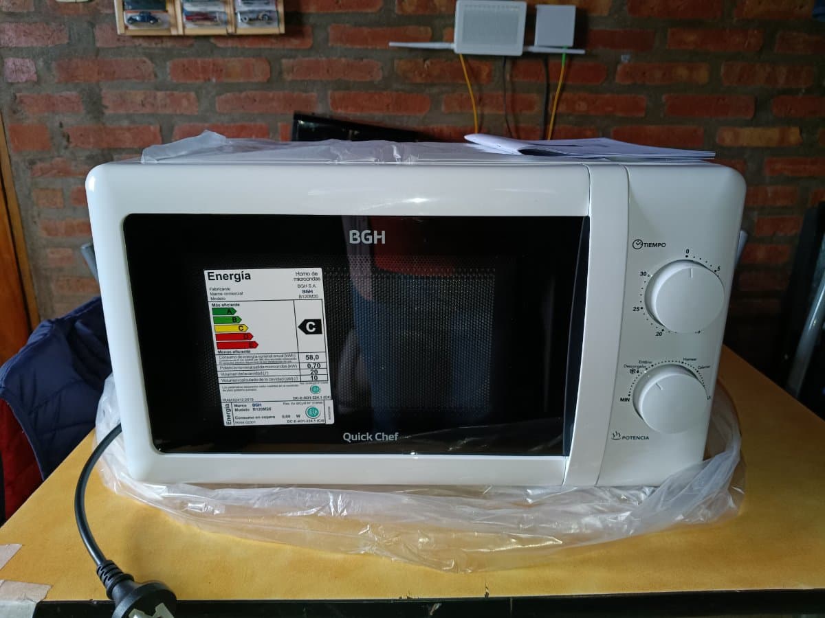 Microondas BGH Quick Chef nuevo 