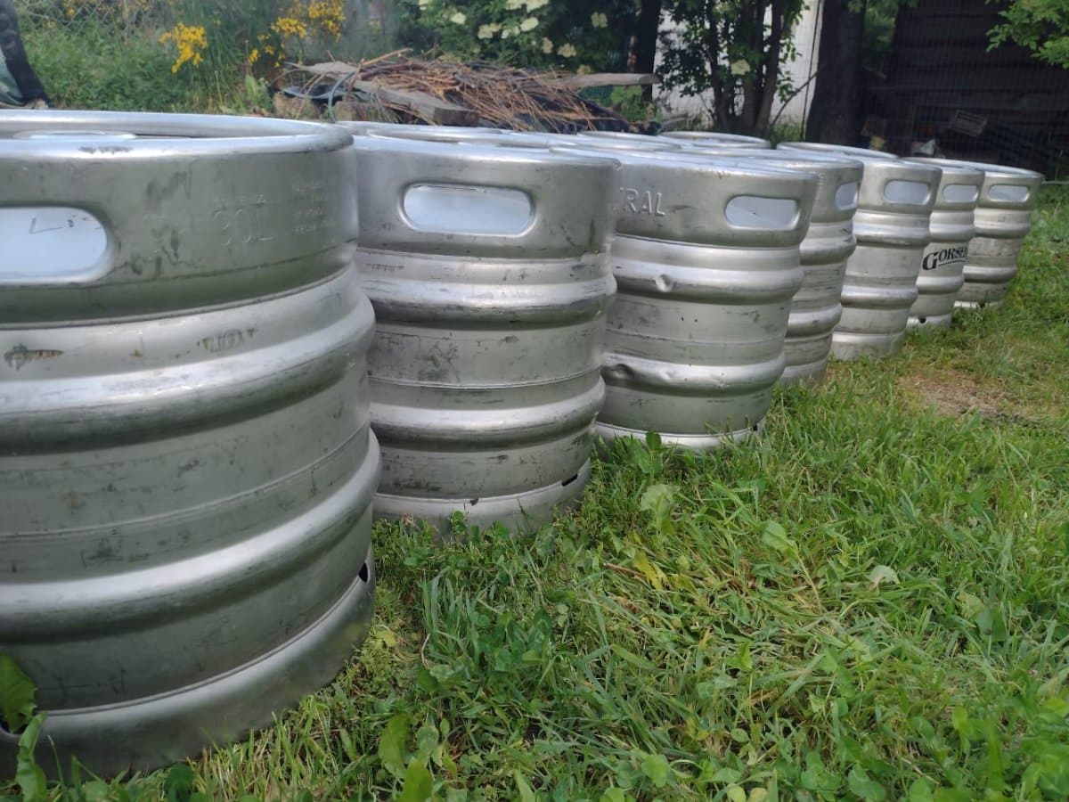 Barriles para Cerveza 30 litros Conector A usados en excelente estado