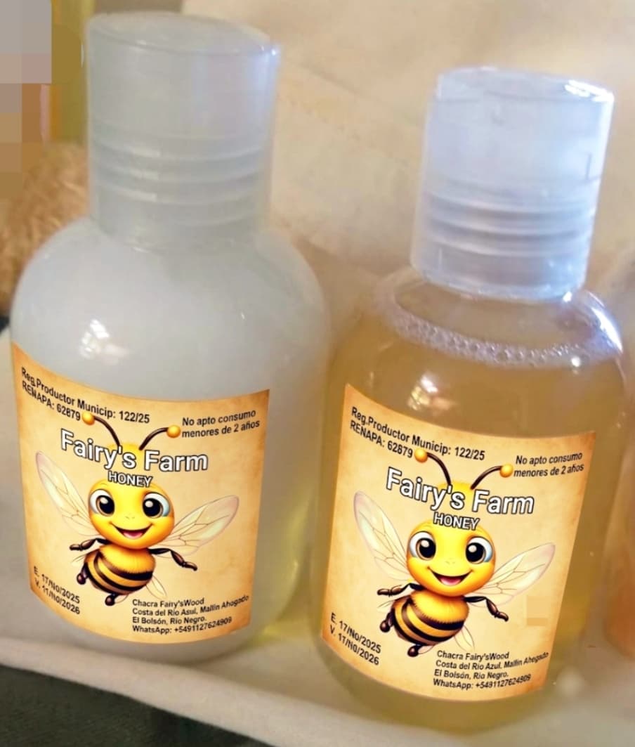 Jabones artesanales,shampoo y acondicionador con miel y propóleo Fairy's Farm .