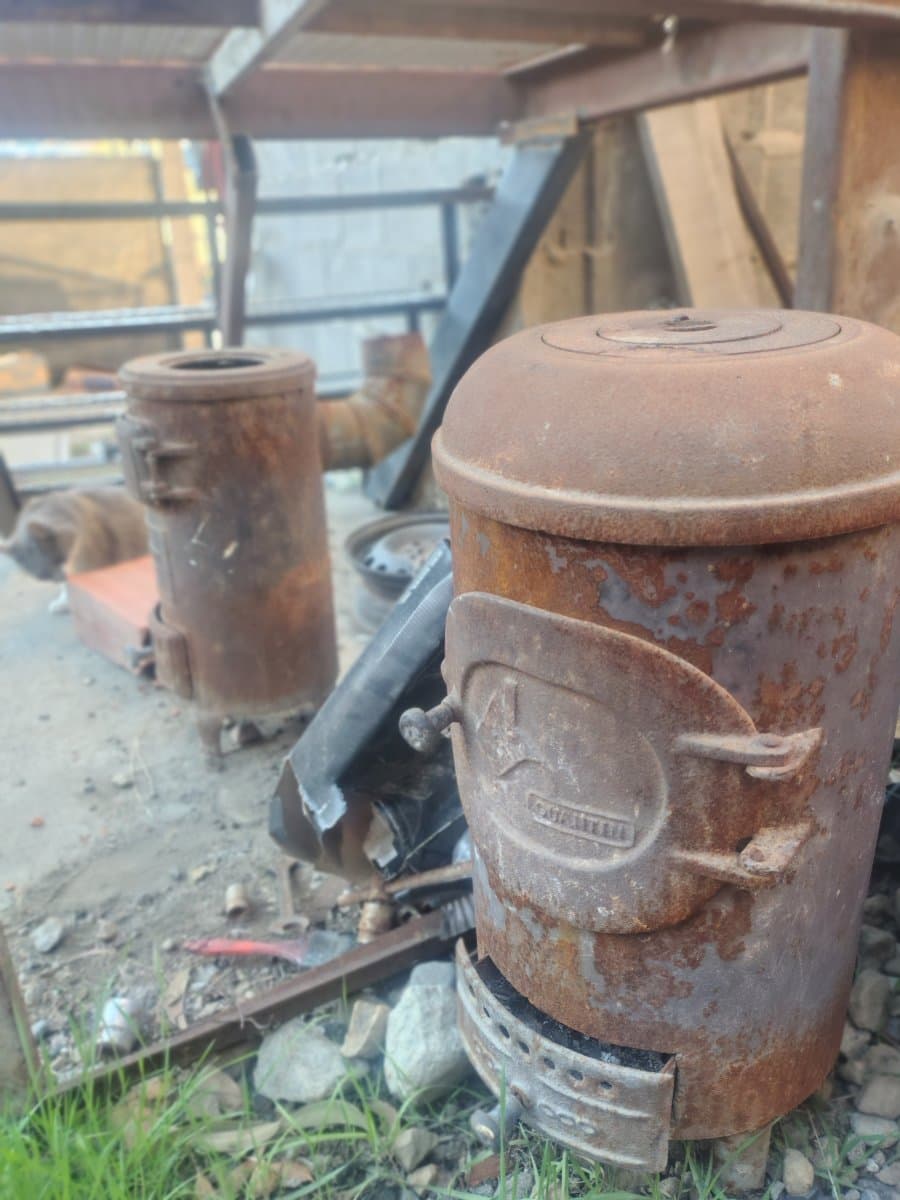 Estufas a leña antiguas escucho ofertas
