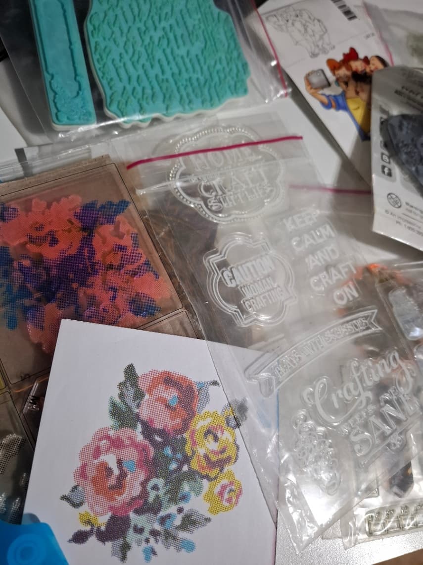 Lote de sellos para manualidades