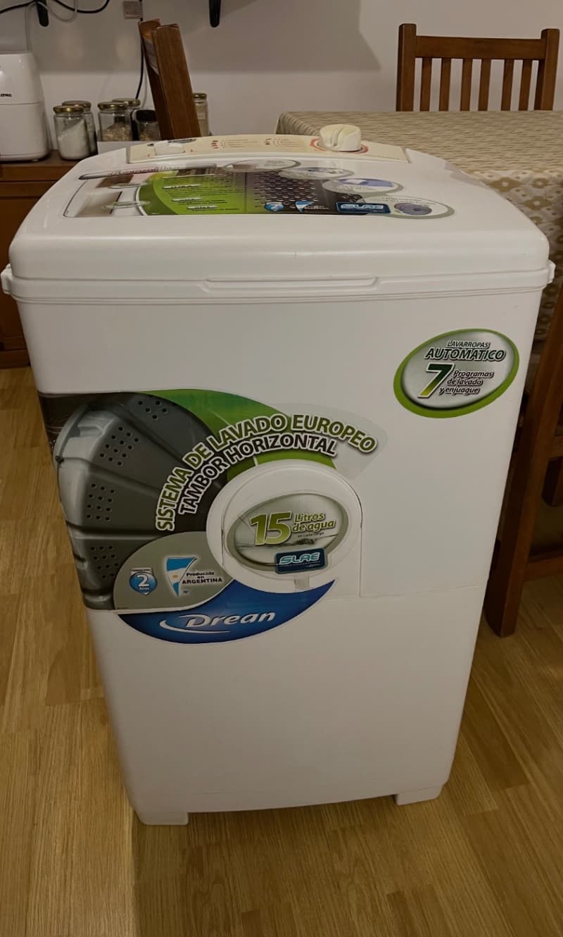 Lavarropas Dream Family 7 Semiautomático -Nuevo-
Ideal Espacios Pequeños
