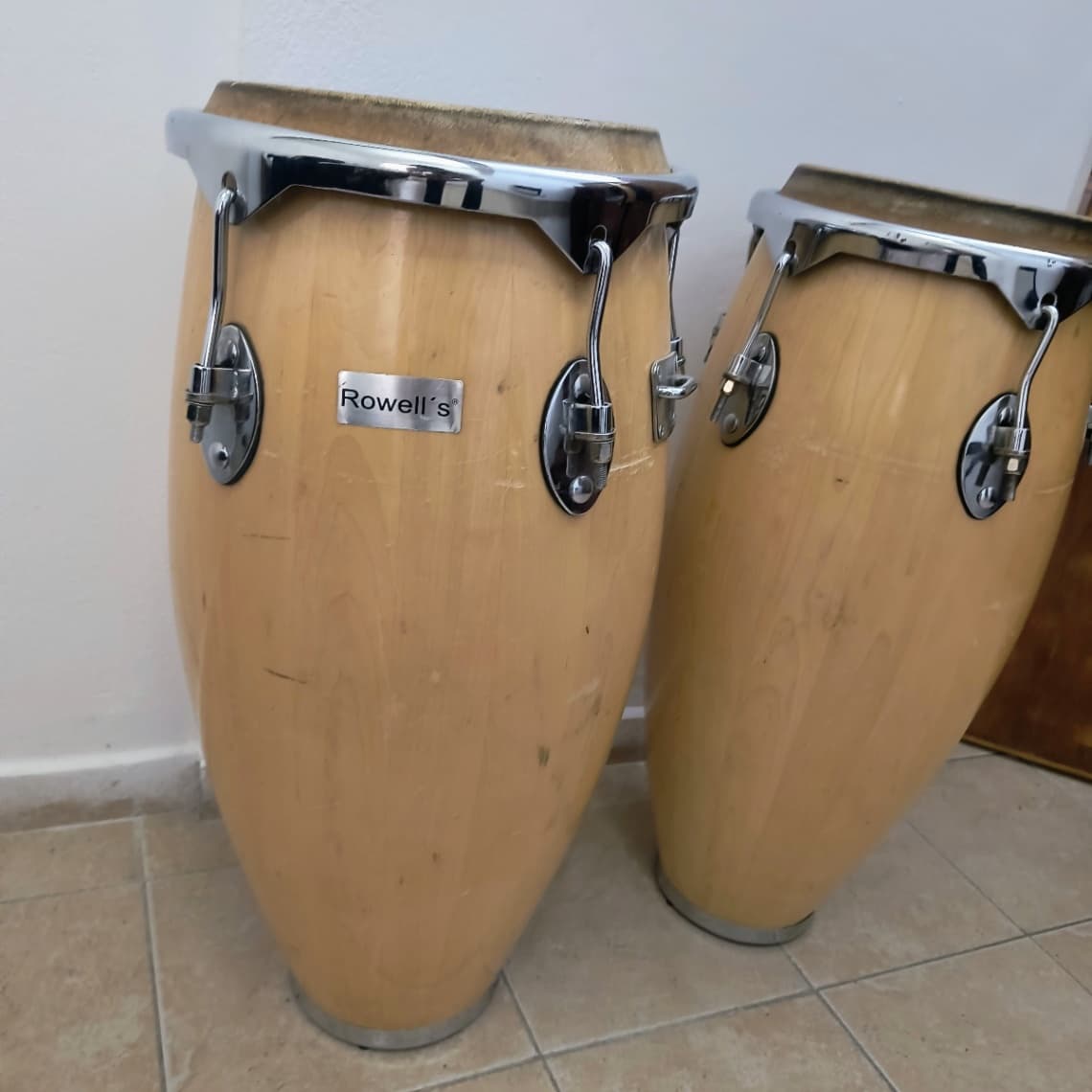 Pir de conga Rowell's madera usados