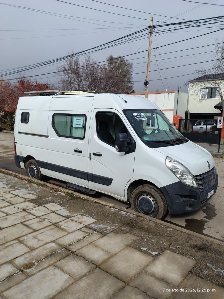 Vendo Renault Master Motorhome 2016 L2H2 Homologada