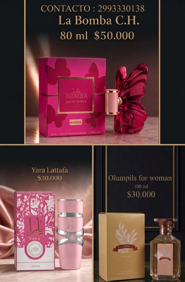 Perfumes de diseñador importados