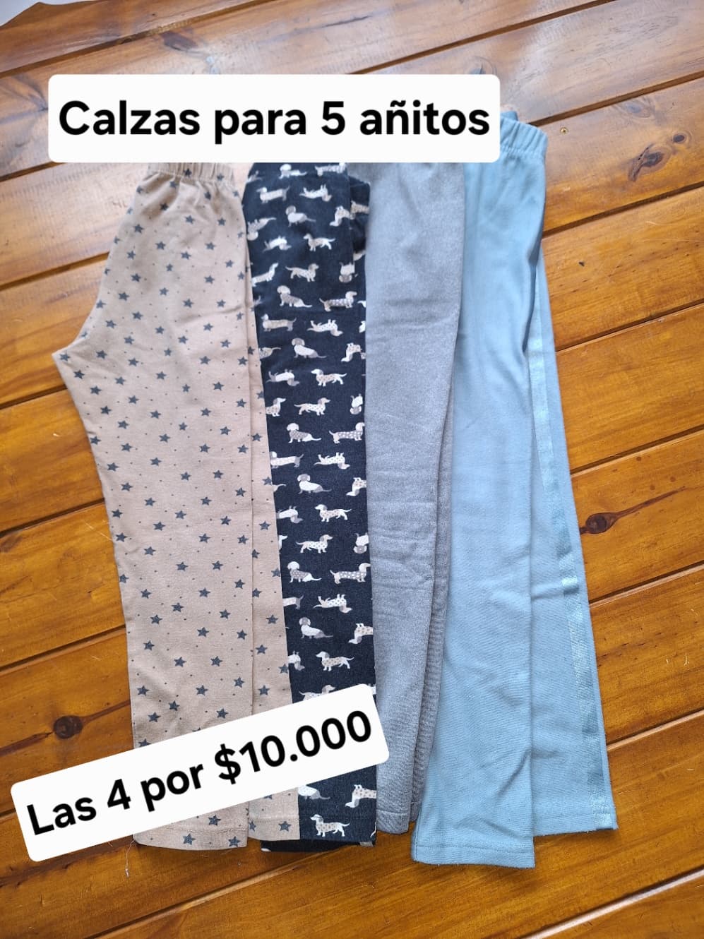 Calzas nenas 5 años , buzos, jeans
