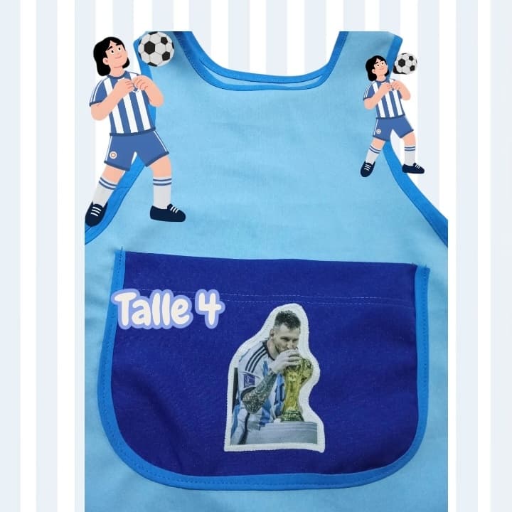 Poncho jardin Talle 4 Niño