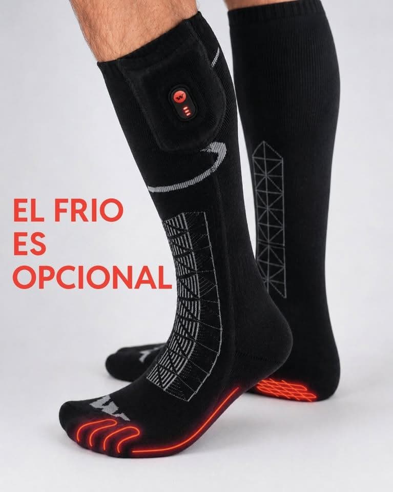 Medias térmicas Siberia con baterías incluidas (talle L/XL)