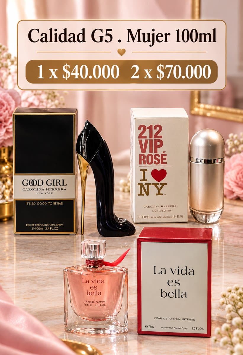 Perfumes  Calidad G5 35ml y  100ml