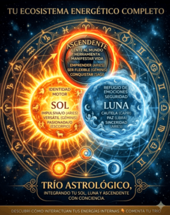 Ecosistema Energético Astrológico Completo
Cartas natales, revolución Solar 