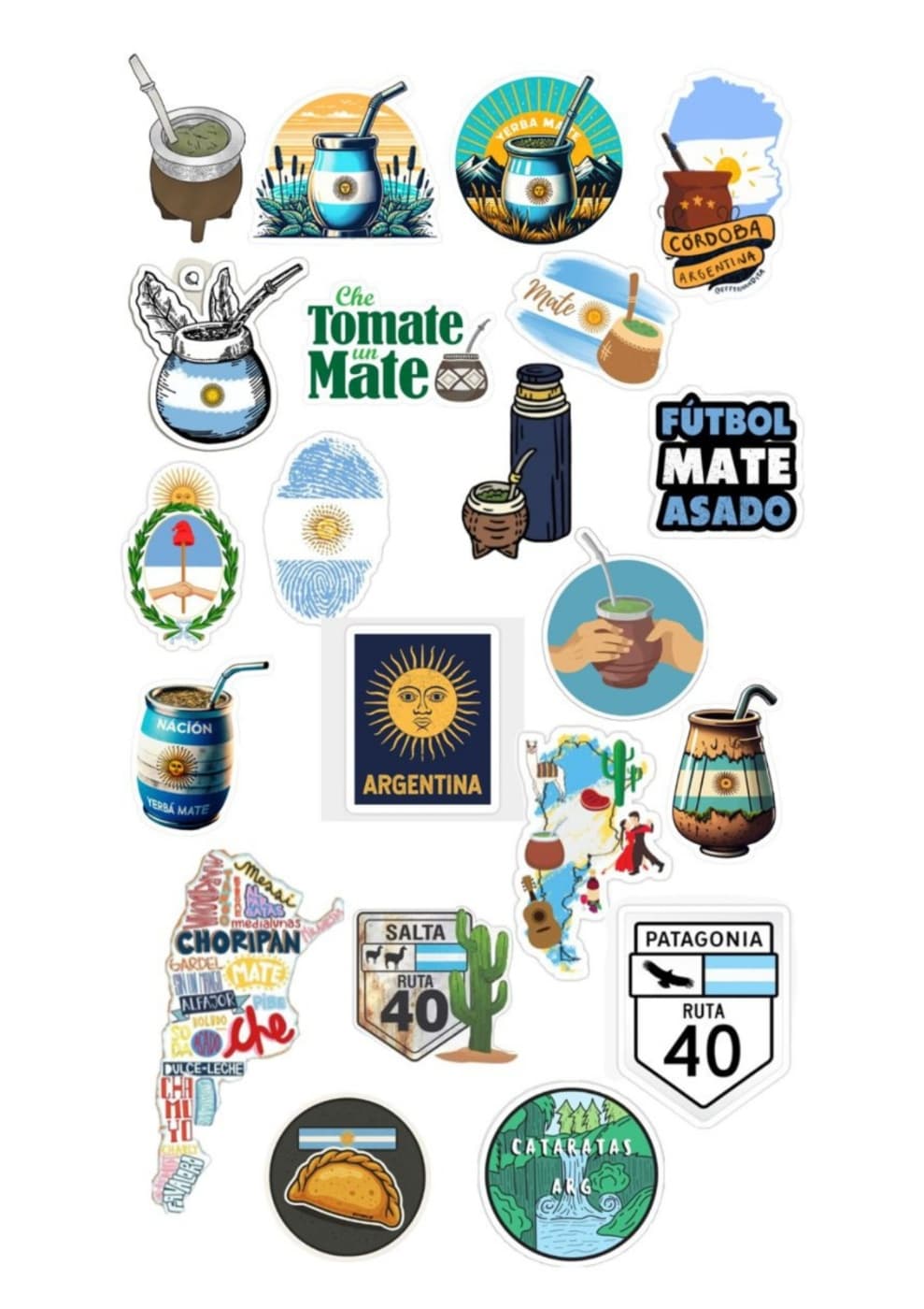 Stickers del mundial para imprimir.