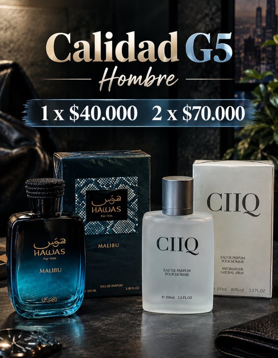 Perfumes  Calidad G5 35ml y  100ml