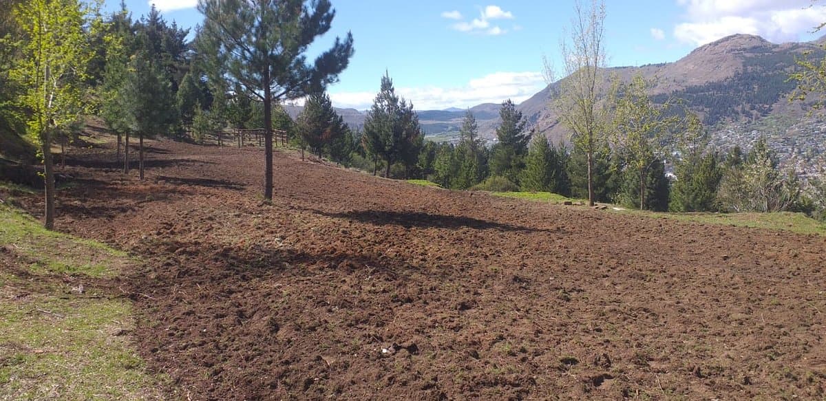 Preparacion de suelos con motocultivador