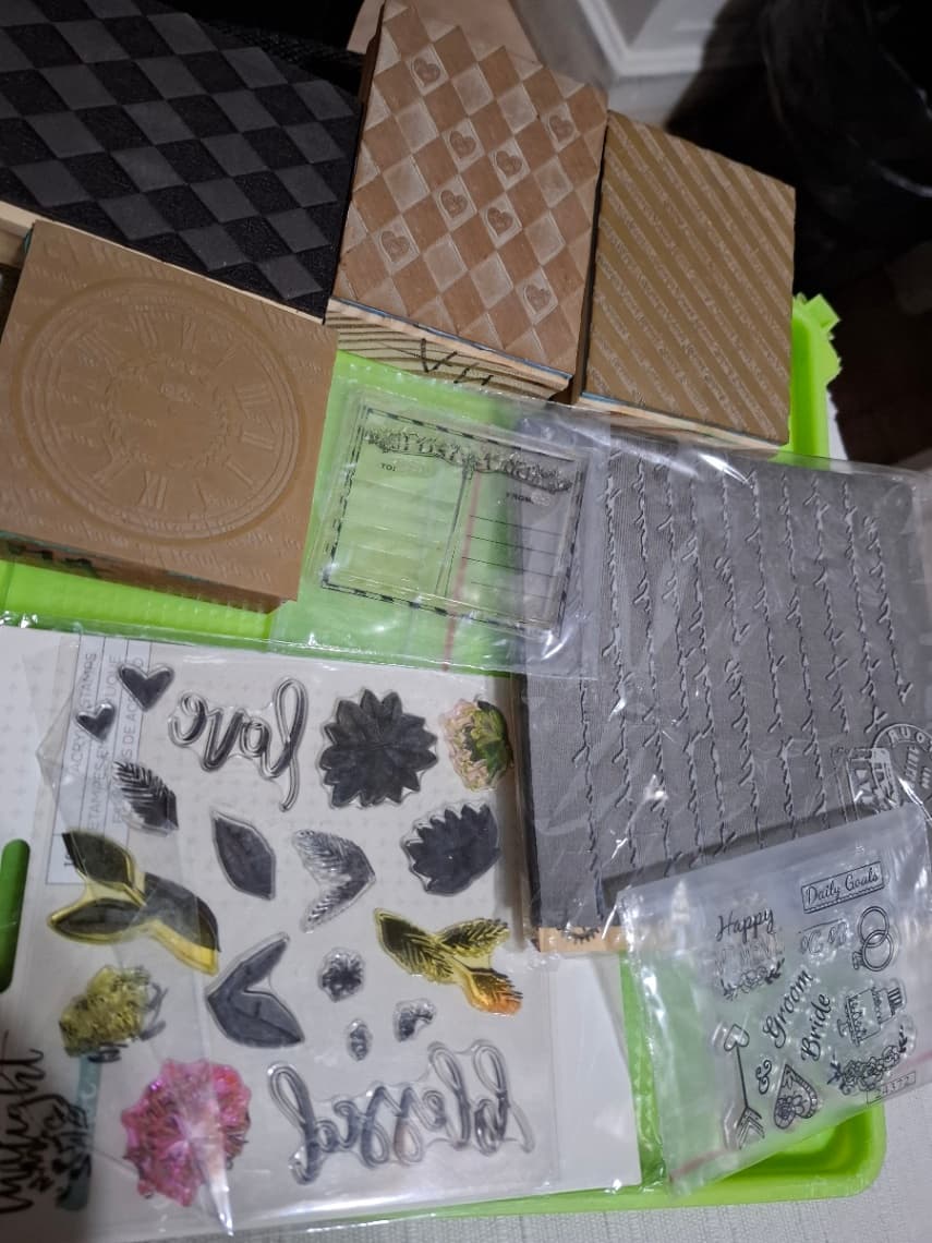Lote de sellos para manualidades