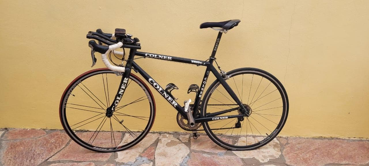 Bicicleta Ruta Colner Negra Impecable