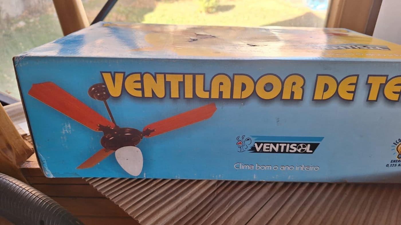 Ventilador de techo Ventisol vintage