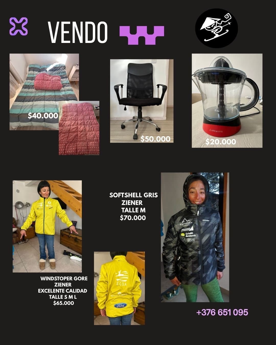 Lote de ropa y artículos del hogar