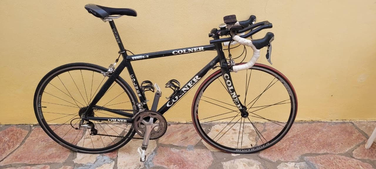 Bicicleta Ruta Colner Negra Impecable